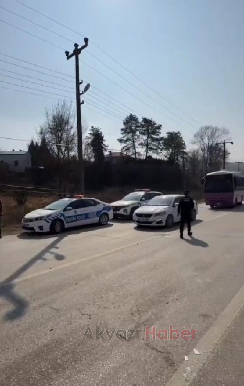 Sapanca yolunda kaza: 10 yaralı