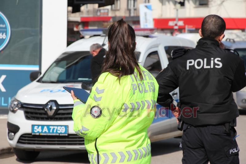 Sakarya'da trafik denetimleri: Milyonlarca liralık ceza yağdı
