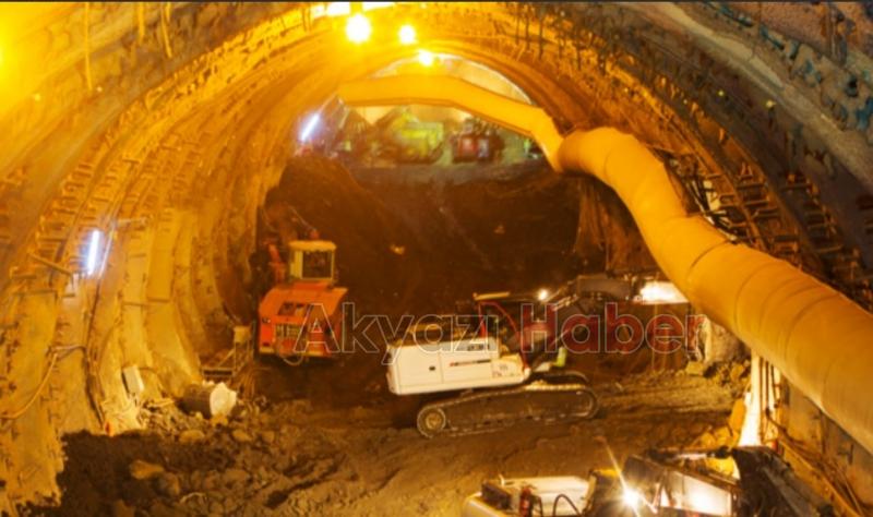 Tünel inşaatındaki kazada ölüm haberi geldi