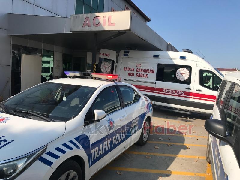 Geri manevra yaparken çocuğa çarptı