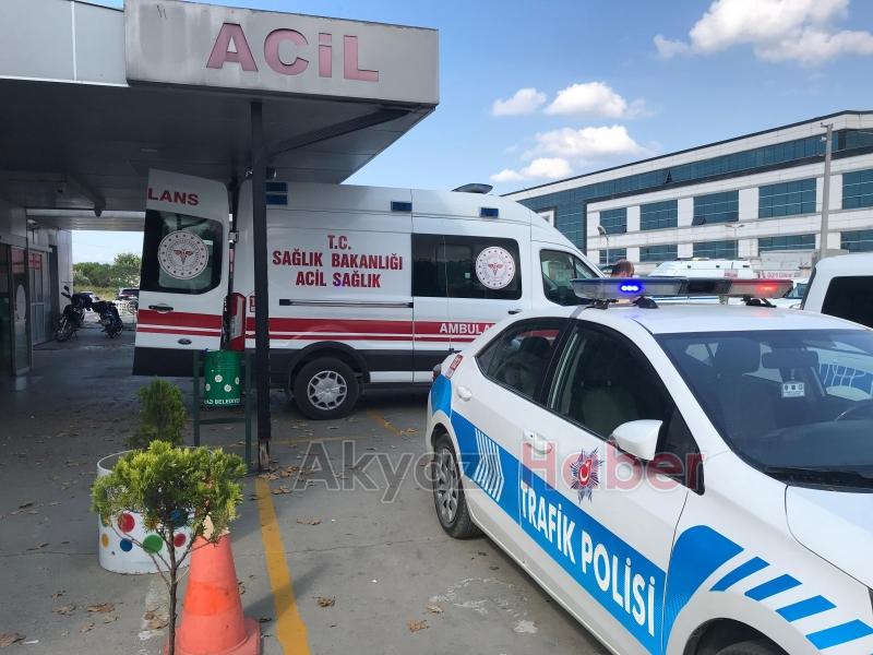 Geri manevra yaparken çocuğa çarptı