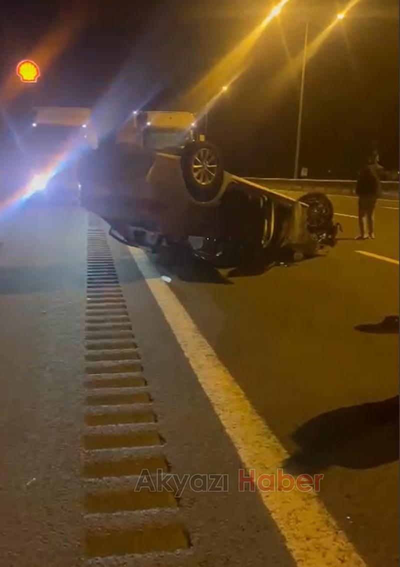 Kuzey Marmara Otoyolu'nda kaza: 5 yaralı