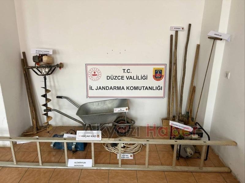 Define için evin içinde 15 metre tünel kazdılar