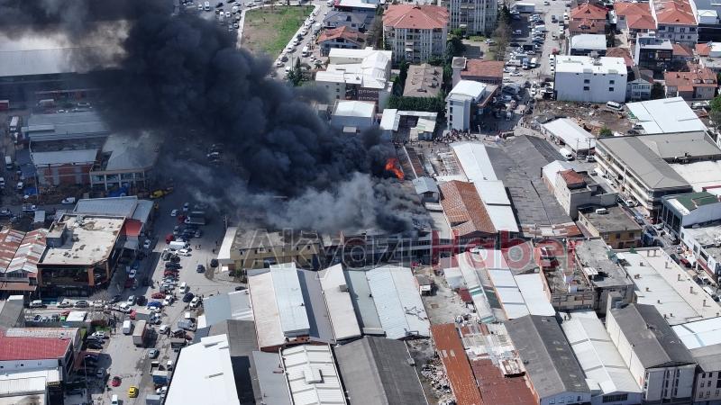 Büyükşehir'den yangın açıklaması