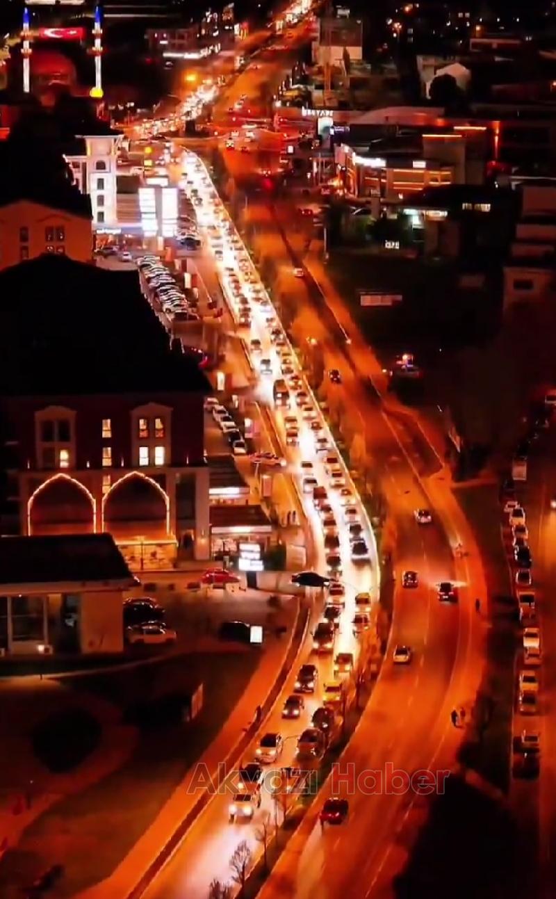 Sakarya'da Filistin'e destek konvoyu