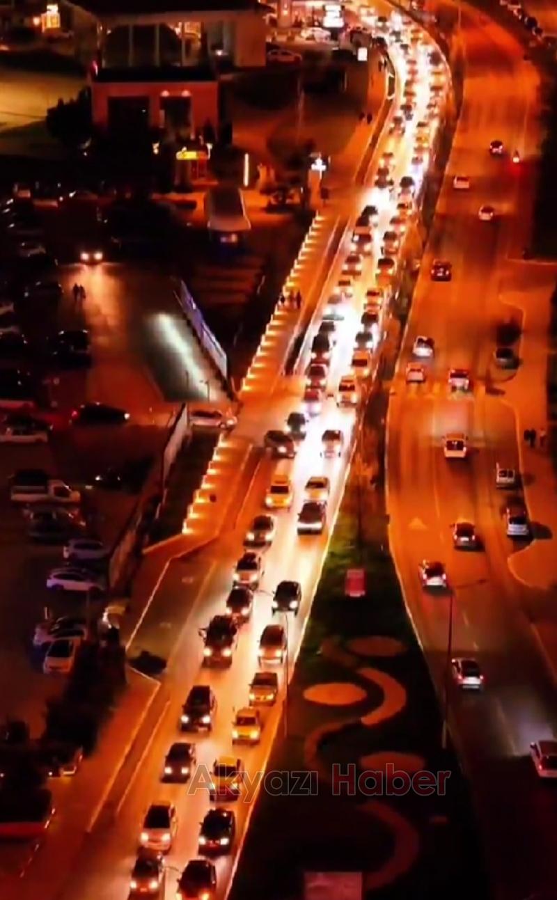 Sakarya'da Filistin'e destek konvoyu