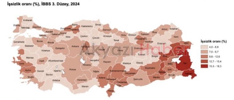 SON DAKİKA! İşsizlik oranı 2024'te yüzde 8,7 oldu