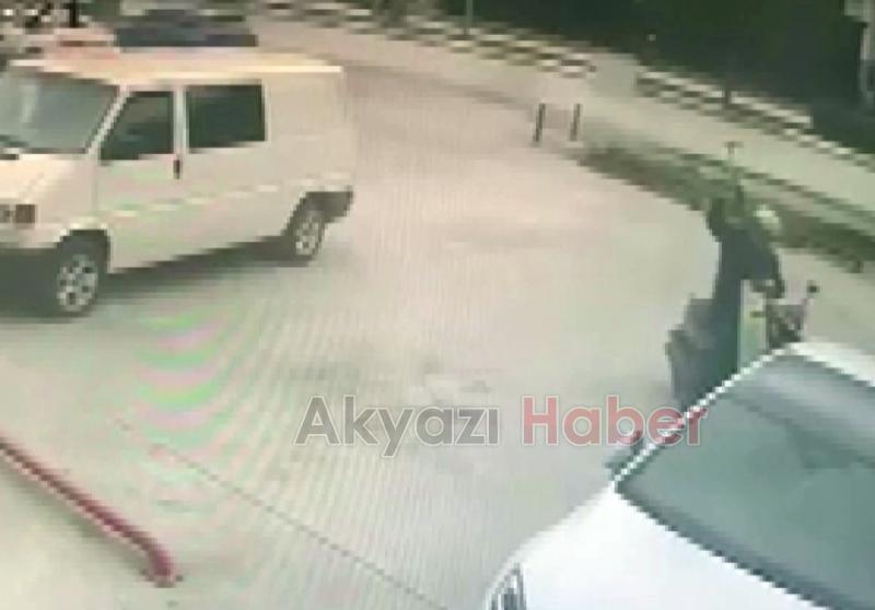 Serdivan'daki cinayetin işyerine yaptığı saldırı kamerada
