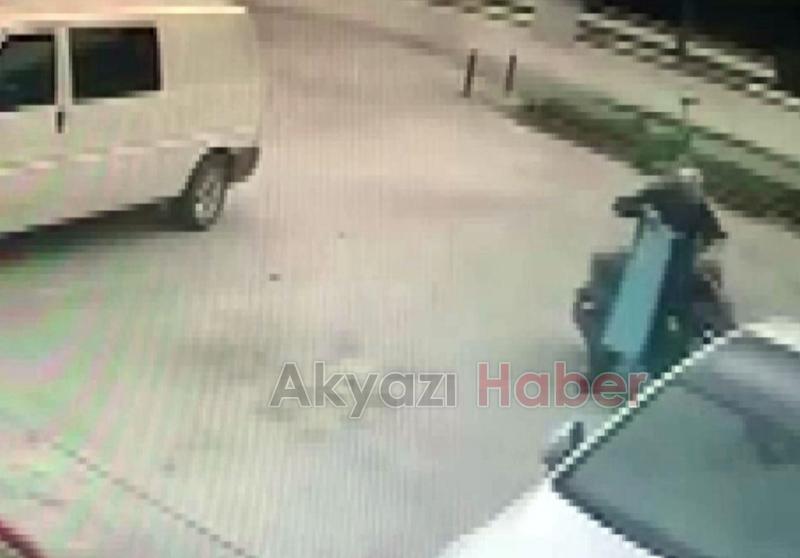 Serdivan'daki cinayetin işyerine yaptığı saldırı kamerada