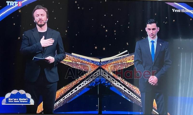 Sakaryalı Muhammed Raşit Çetin Kur’an-ı Kerim’i Güzel Okuma Yarışması birincisi