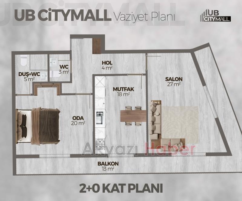 UB CityMall'da Lüks ve Konforlu Yaşam Fırsatı!