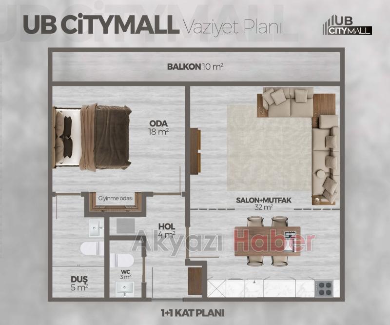 UB CityMall'da Lüks ve Konforlu Yaşam Fırsatı!