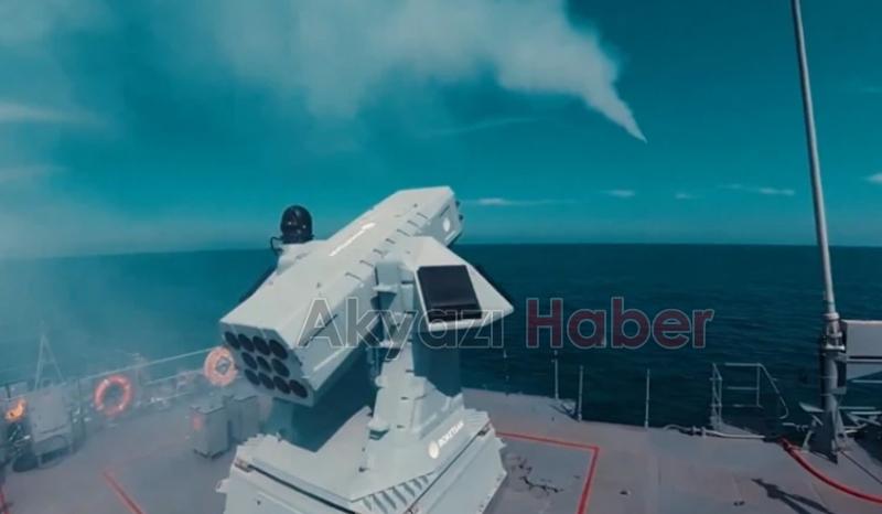 Yerli Füze Sistemi Levent bir testi daha geçti