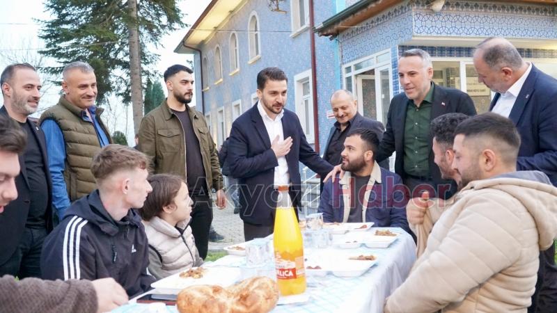 Yunus Tever'den Akyazı ziyareti