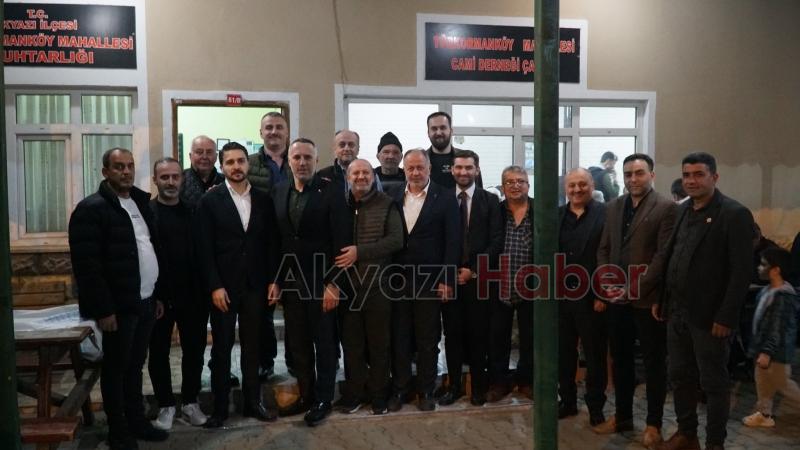 Yunus Tever'den Akyazı ziyareti