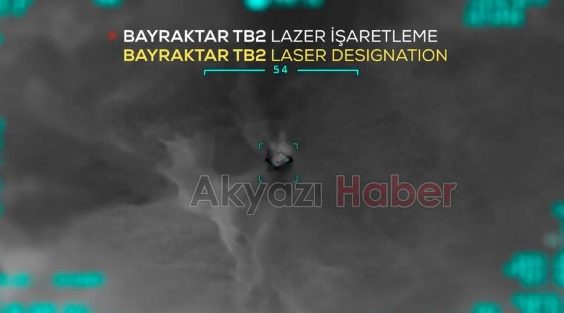 Bayraktar TB3 SİHA süpersonik füzeyle hedefi vurdu