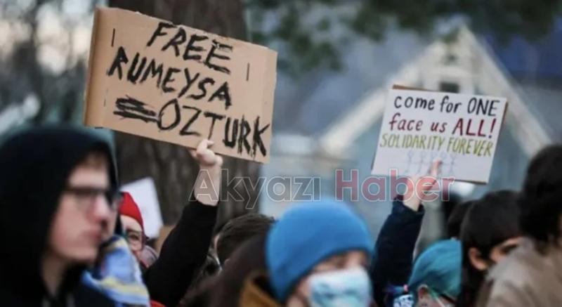 Türk öğrenci Rümeysa Öztürk'e ABD'de gözaltı: İftara giderken kelepçelendi