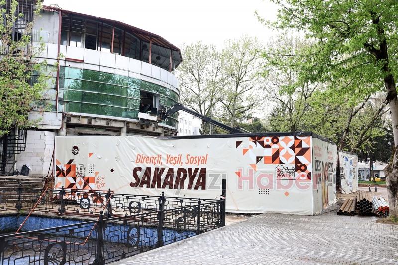 Başkan Alemdar, AKM'deki çalışmaları yerinde inceledi