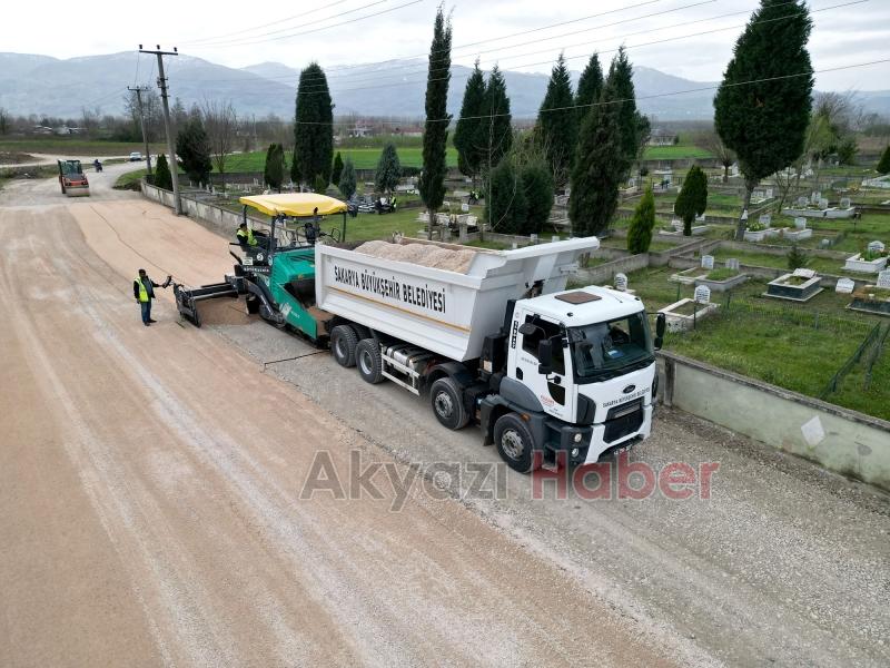 Karacasu’nun yeni cadde ve yaşam alanı hızla tamamlanıyor
