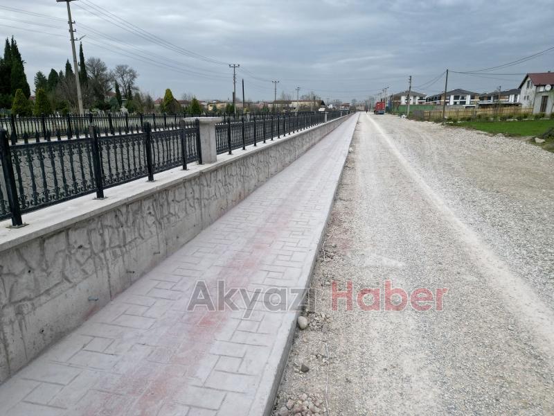 Karacasu’nun yeni cadde ve yaşam alanı hızla tamamlanıyor