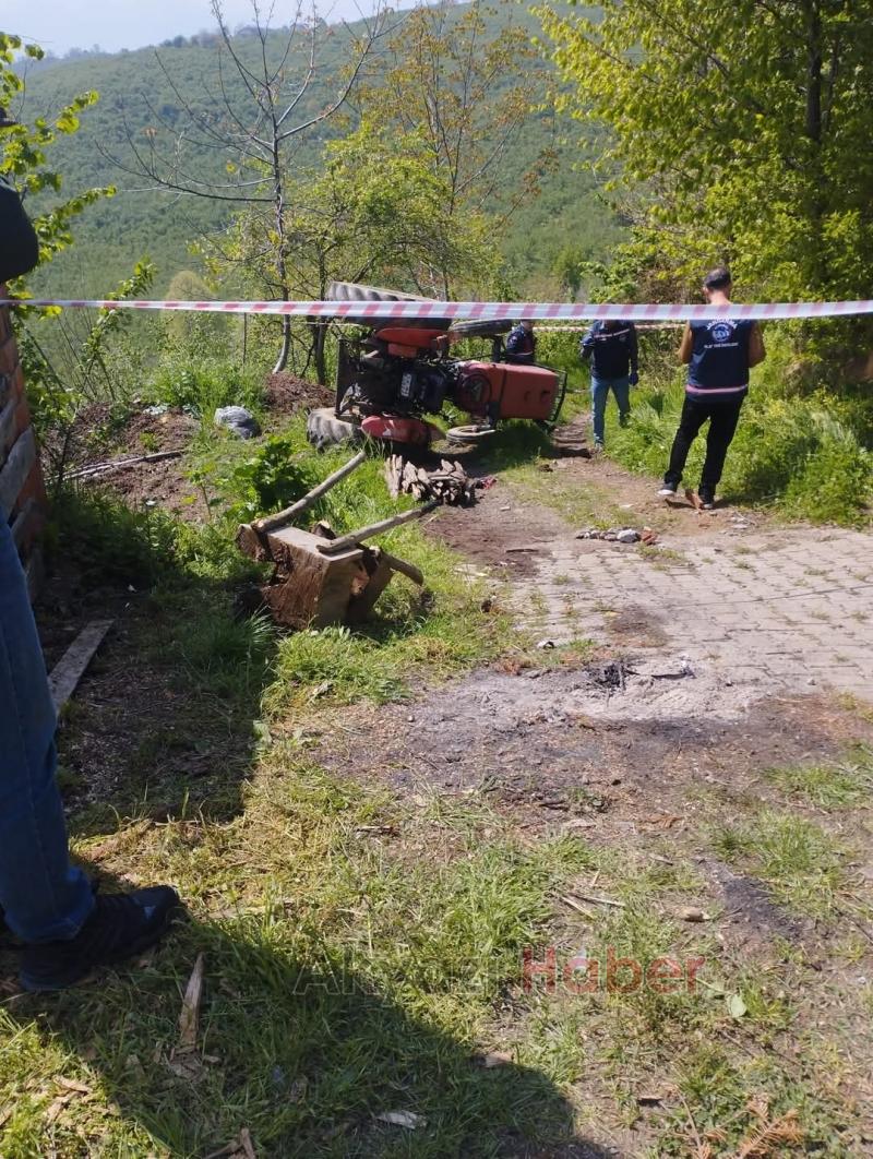 Traktör kazası: Yaşlı adam hayatını kaybetti