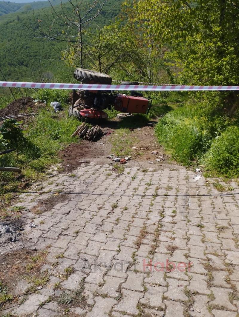 Traktör kazası: Yaşlı adam hayatını kaybetti