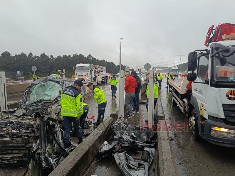 Sakaryalı genç korkunç kazada öldü