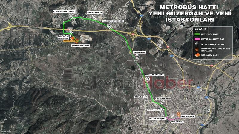 Alemdar metrobüsler için yeni gelişmeyi açıkladı