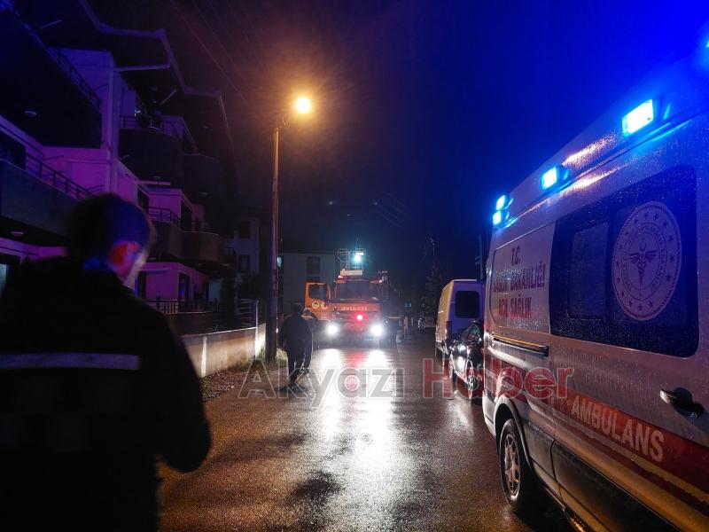 Kombi Yangınına İtfaiye Müdahalesi