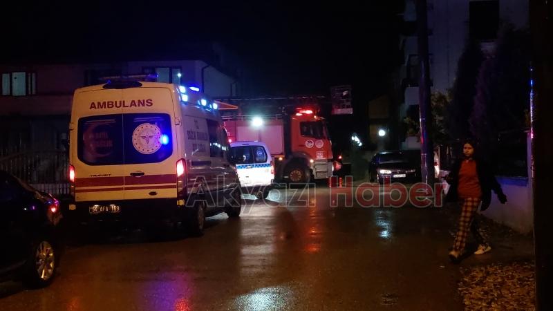 Kombi Yangınına İtfaiye Müdahalesi