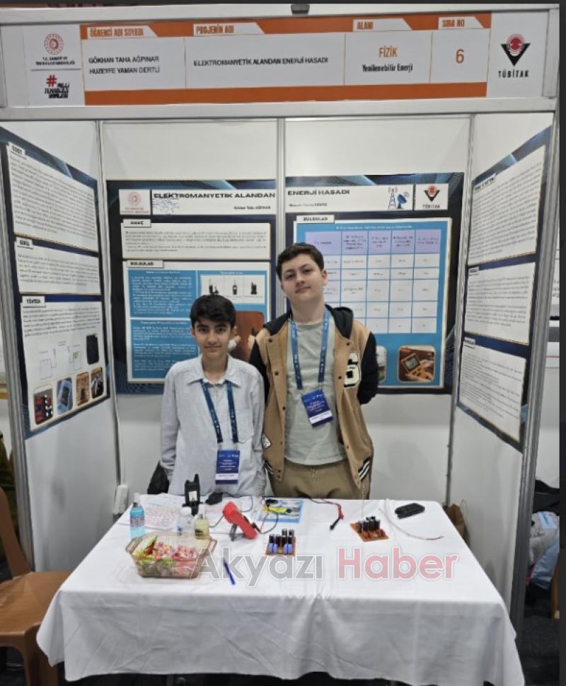 Huzeyfe ve Gökhan'dan büyük başarı