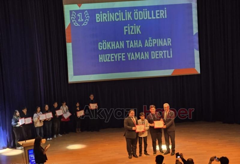 Huzeyfe ve Gökhan'dan büyük başarı