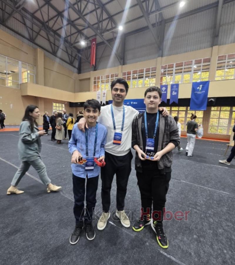 Huzeyfe ve Gökhan'dan büyük başarı