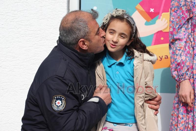  Özel Çocuklardan Polis Teşkilatına Duygu Yüklü Tablo