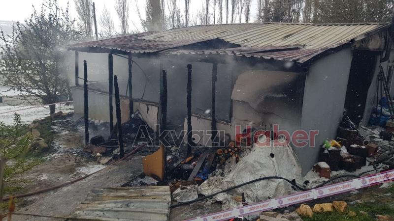 Çiftlikte yangın faciası 2 çocuk hayatını kaybetti