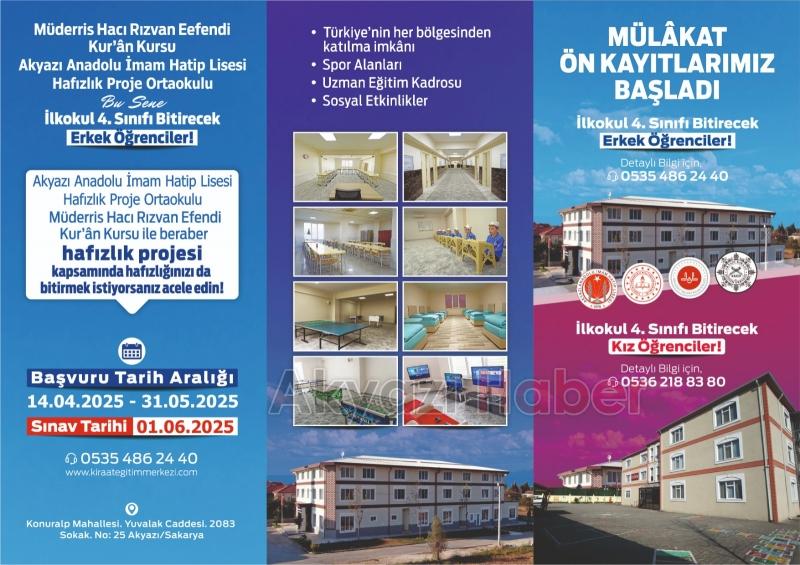 Sümeyye Hatun Kız Kur'an Kursu'nda kayıtlar başladı