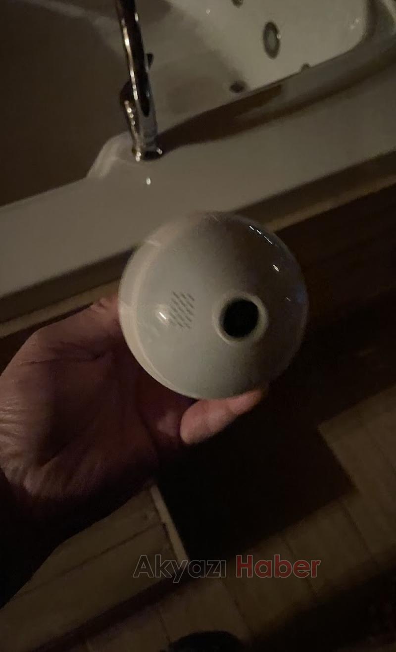 Gizli kamera bulunan bungalov mühürlendi, 2 kişi gözaltında