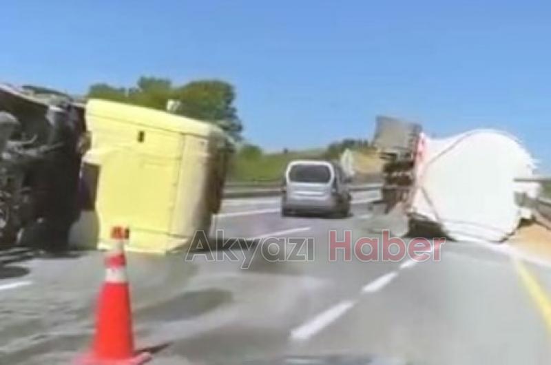 Kaynarca yolunda kaza