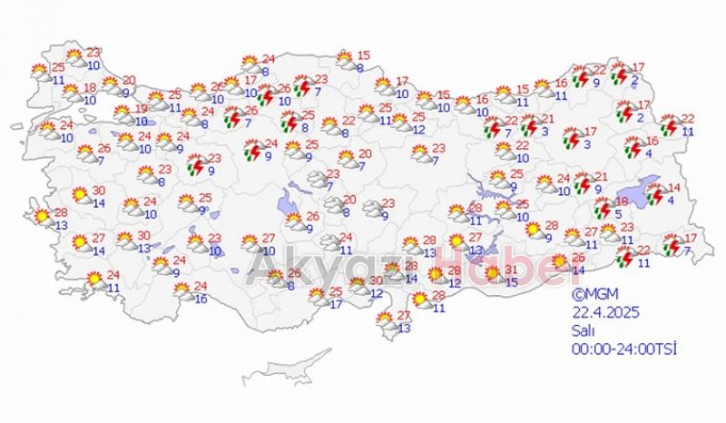 Hafta sonu hava değişecek: Yağmur geliyor
