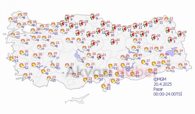 Hafta sonu hava değişecek: Yağmur geliyor