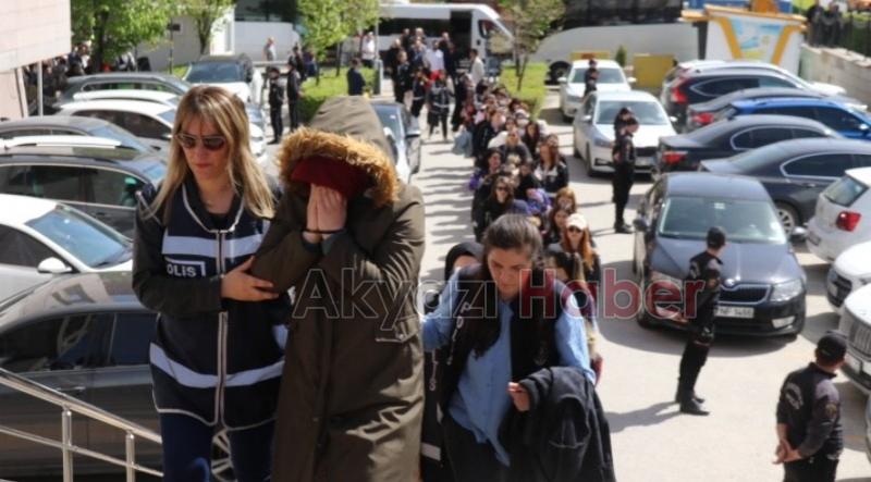 14 milyonluk dolandırıcılık operasyonunda 68 kişi adliyede