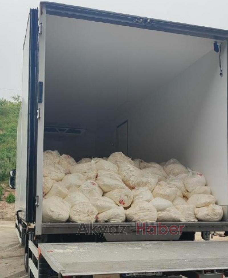 23 ton tarihi geçmiş lor peyniri ele geçirildi