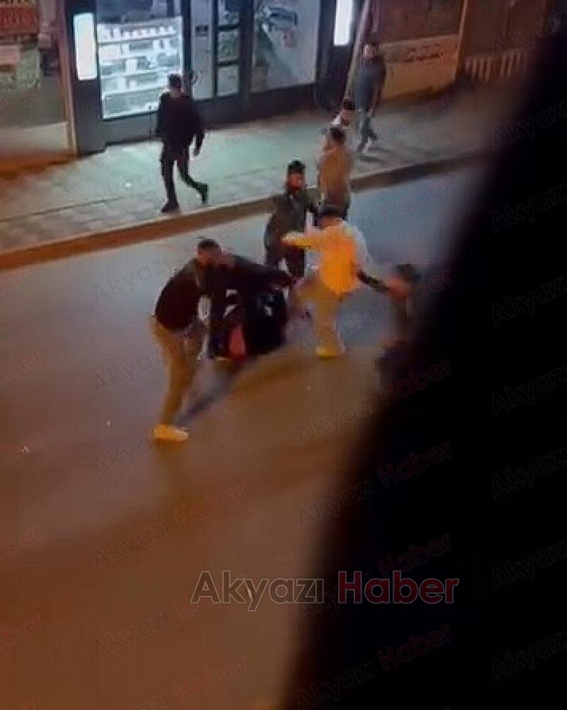 Cadde ortasında darp edildi