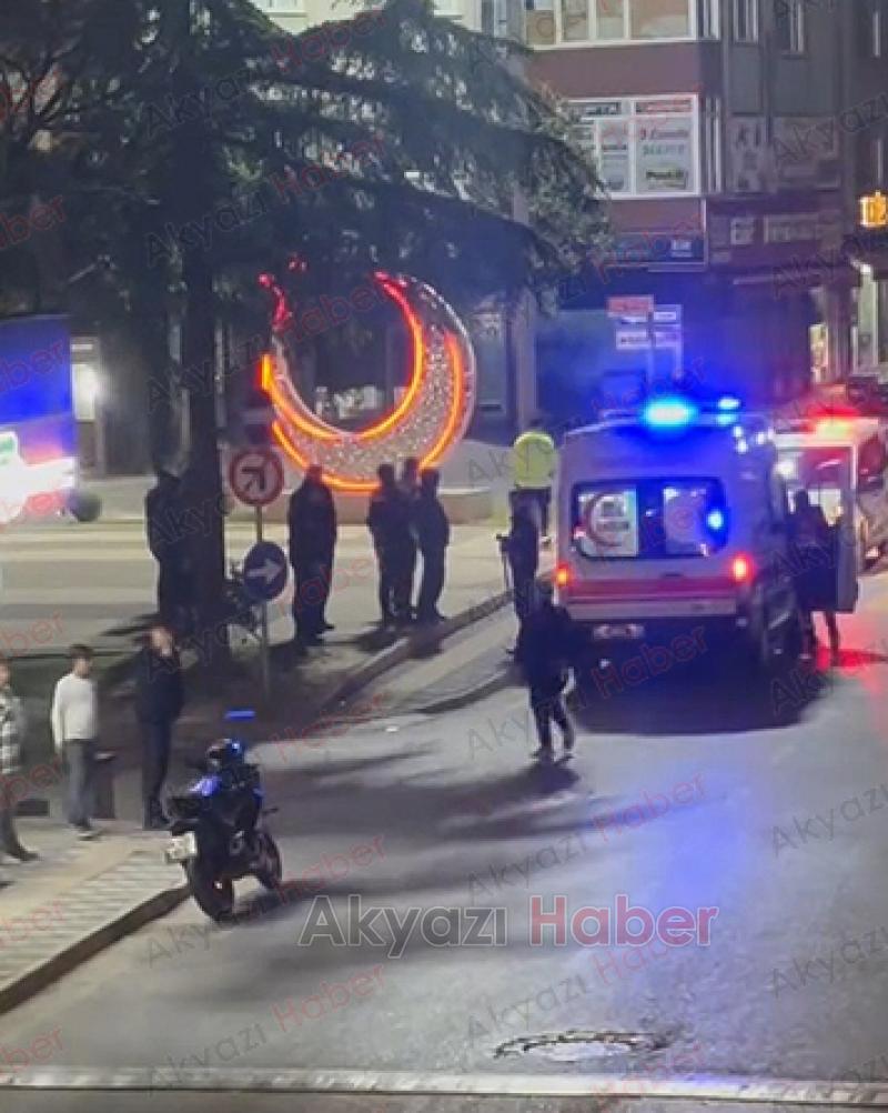 Cadde ortasında darp edildi