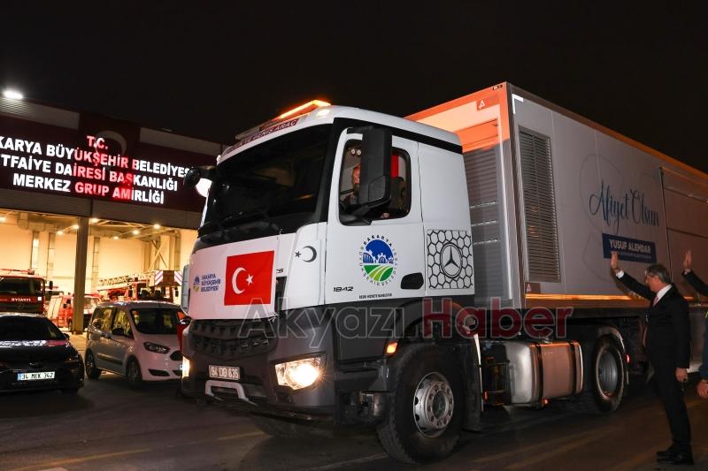 Evlerine giremeyen İstanbullulara Sakarya'dan yardım