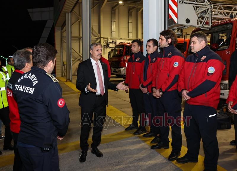 Evlerine giremeyen İstanbullulara Sakarya'dan yardım