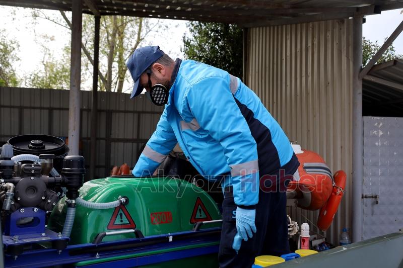 Sakarya'da haşereyle mücadele başladı
