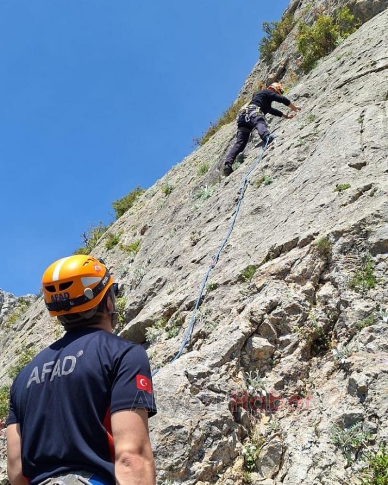 AFAD DAK ekibinden zorlu eğitim