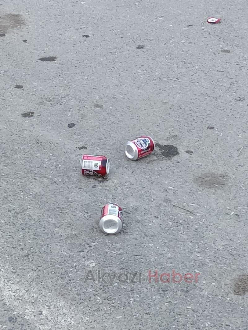 Akyazı SGM Parkı'nda alkol ve çöp tepkisi