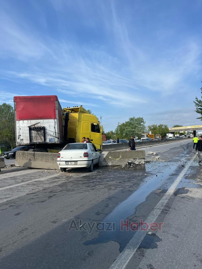 D-100 savaş alanına döndü